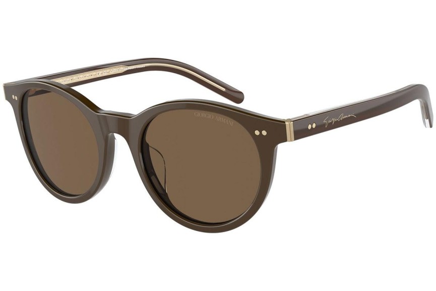 Solglasögon Giorgio Armani AR8199U 604073 Runda Brun