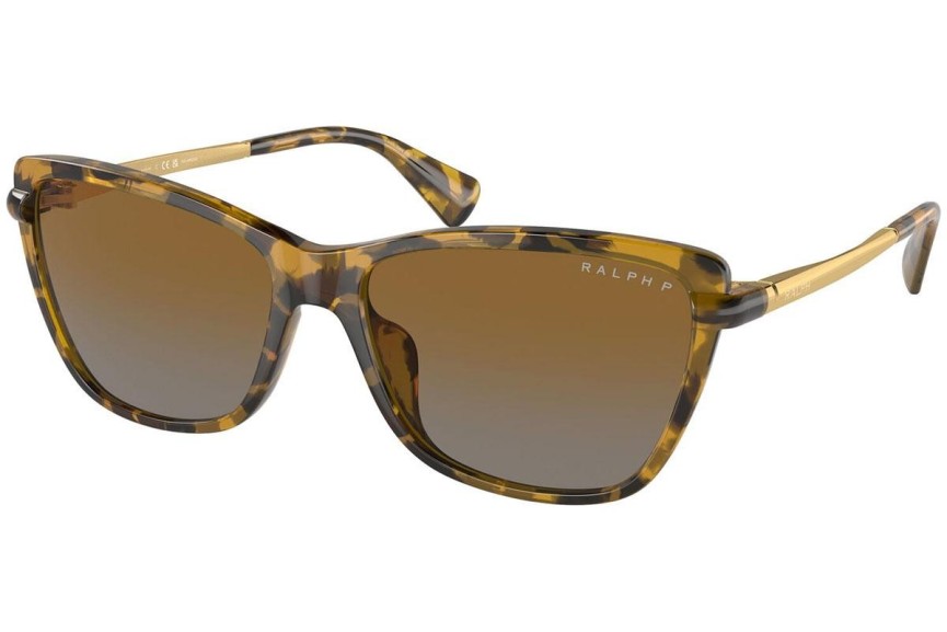 Solglasögon Ralph Lauren RA5308U 5836T5 Polarized Cat Eye Havana