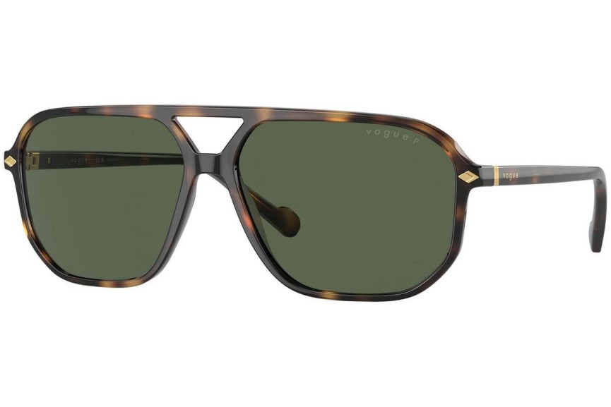 Solglasögon Vogue Eyewear VO5531S 27189A Polarized Pilot Havana