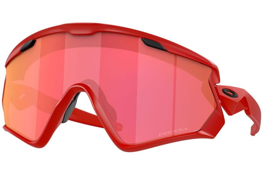 Solglasögon Oakley Wind Jacket 2.0 OO9418 941825 Enkel Lins | Shield Röd