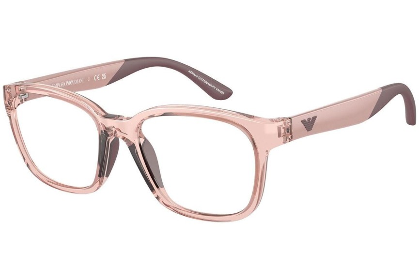 Glasögon Emporio Armani EK3003 5544 Rektangulära Rosa