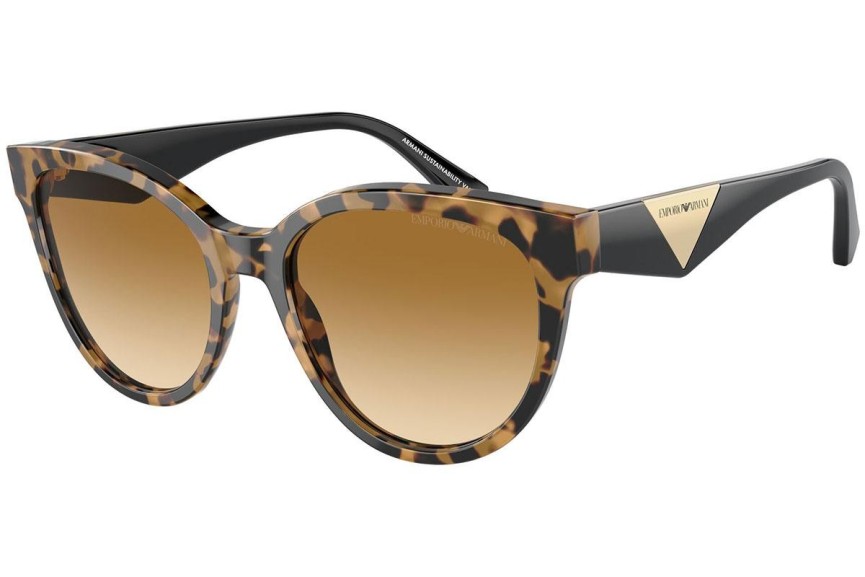 Solglasögon Emporio Armani EA4140 60593B Fyrkantig Havana