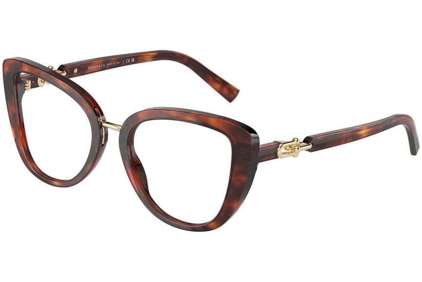 Glasögon Tiffany & Co. TF2242 8002 Cat Eye Havana