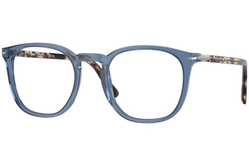 Glasögon Persol PO3318V 1202 Runda Blå