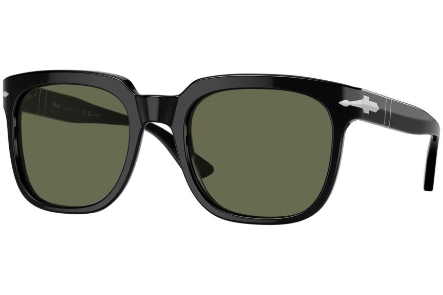 Solglasögon Persol PO3323S 95/58 Polarized Fyrkantig Svart