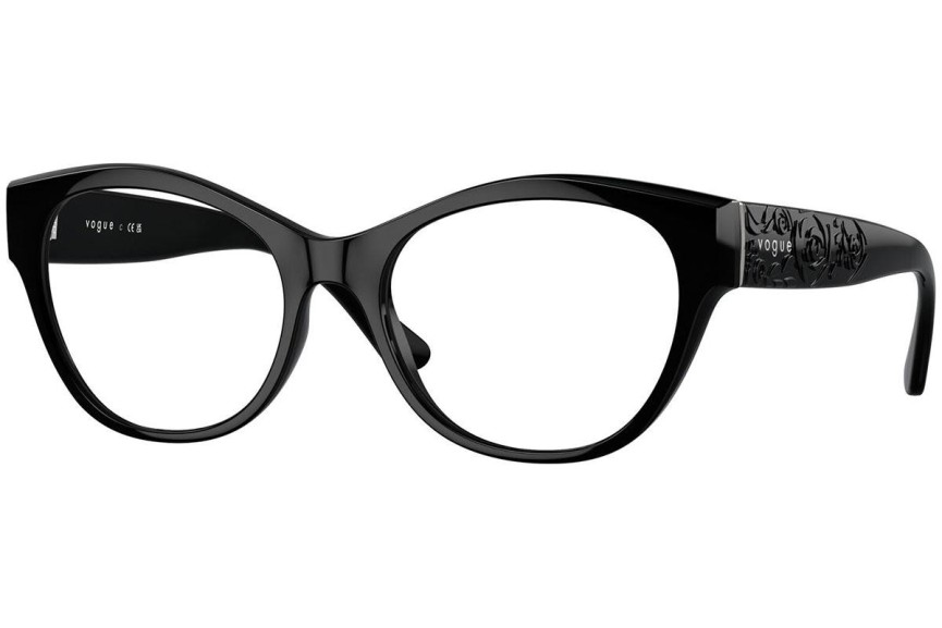 Glasögon Vogue Eyewear VO5527 W44 Cat Eye Svart