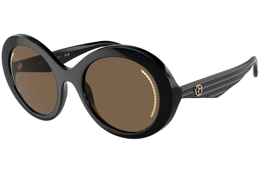 Solglasögon Giorgio Armani AR8204 500173 Oval Svart