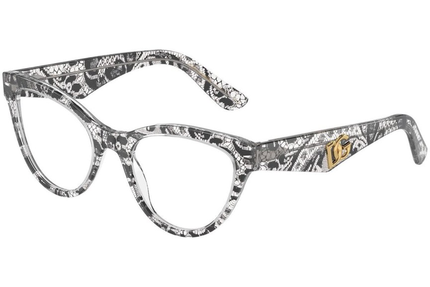 Glasögon Dolce & Gabbana DG3372 3287 Cat Eye Flerfärgs