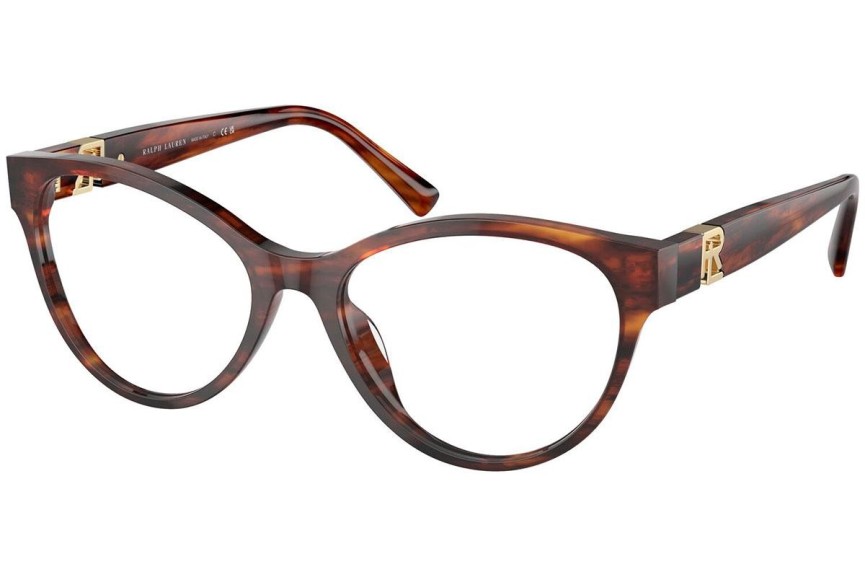 Glasögon Ralph Lauren RL6238U 5007 Cat Eye Havana