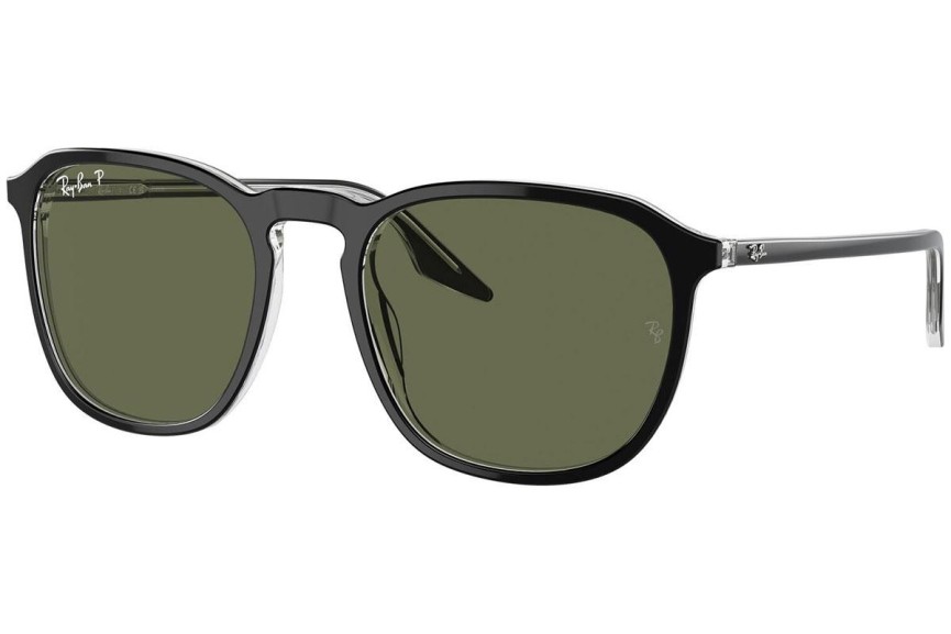 Solglasögon Ray-Ban RB2203 919/58 Polarized Fyrkantig Svart