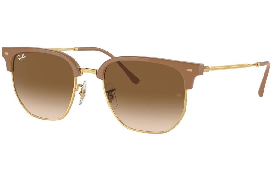 Solglasögon Ray-Ban New Clubmaster RB4416 672151 Browline Beige