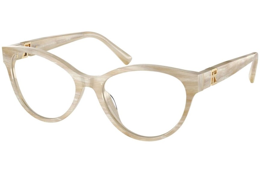 Glasögon Ralph Lauren RL6238U 6107 Cat Eye Beige