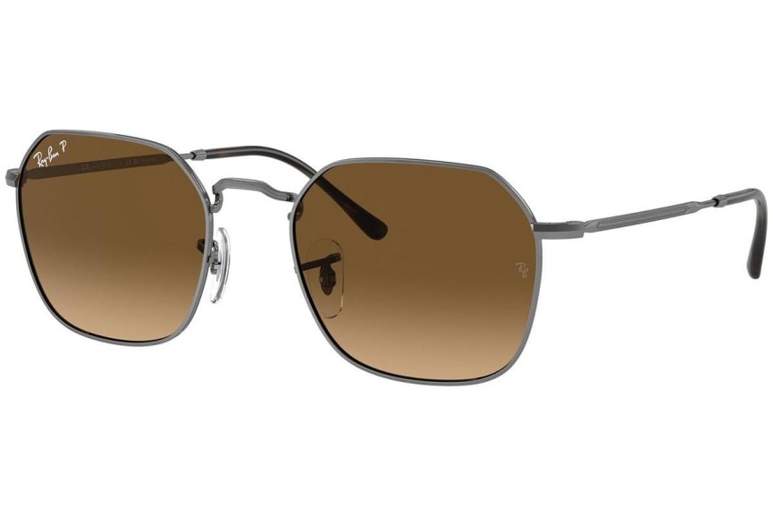 Solglasögon Ray-Ban Jim RB3694 004/M2 Polarized Fyrkantig Grå