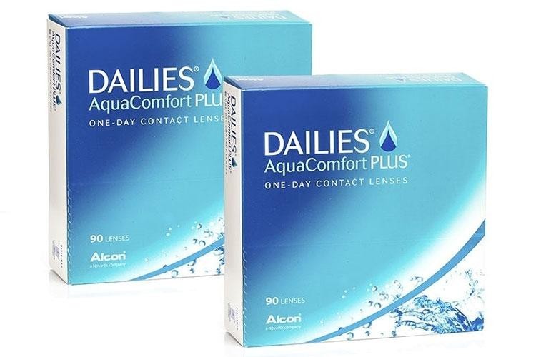 Kontaktlinser Daglig  Dailies AquaComfort Plus (180 linser)