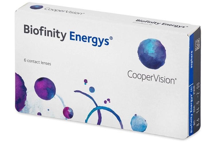 Kontaktlinser Månadsvis  Biofinity Energys (6 linser)