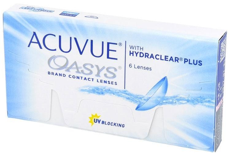 Kontaktlinser Tvåveckorslinser  Acuvue Oasys (6 linser)