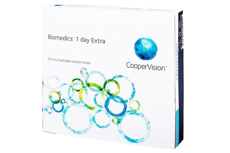 Kontaktlinser Daglig  Biomedics 1 Day Extra (90 linser)