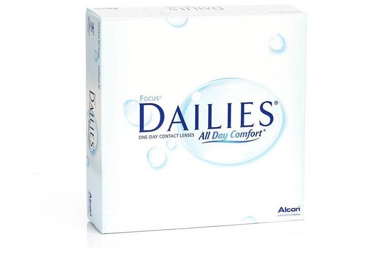 Kontaktlinser Daglig  Focus Dailies All Day Comfort (90 linser)