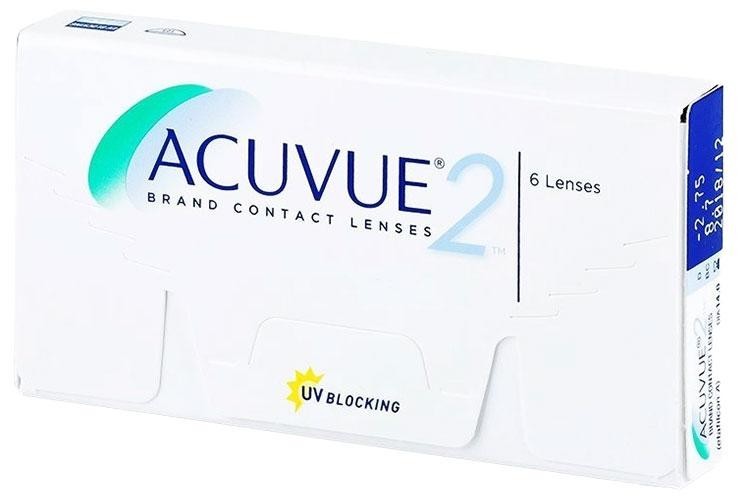 Kontaktlinser Tvåveckorslinser  Acuvue 2 (6 linser)