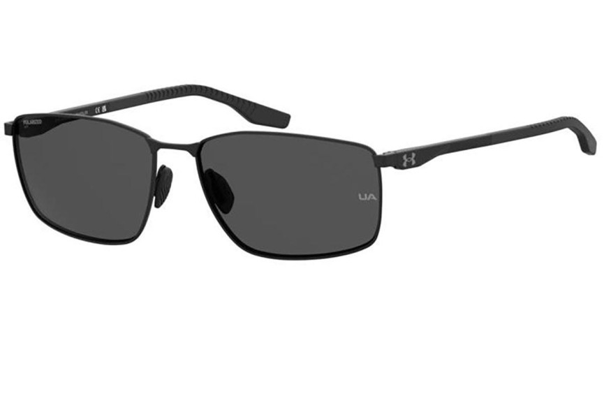 Solglasögon Under Armour UAFOCUSED/G 003/M9 Polarized Rektangulära Svart