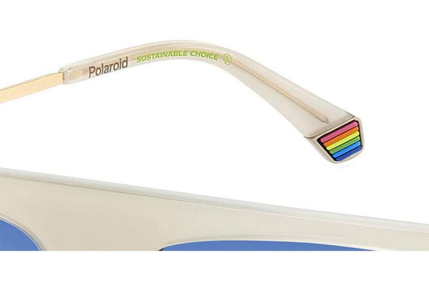 Solglasögon Polaroid PLD6221/S/X 10A/Z7 Polarized Flat Top Beige