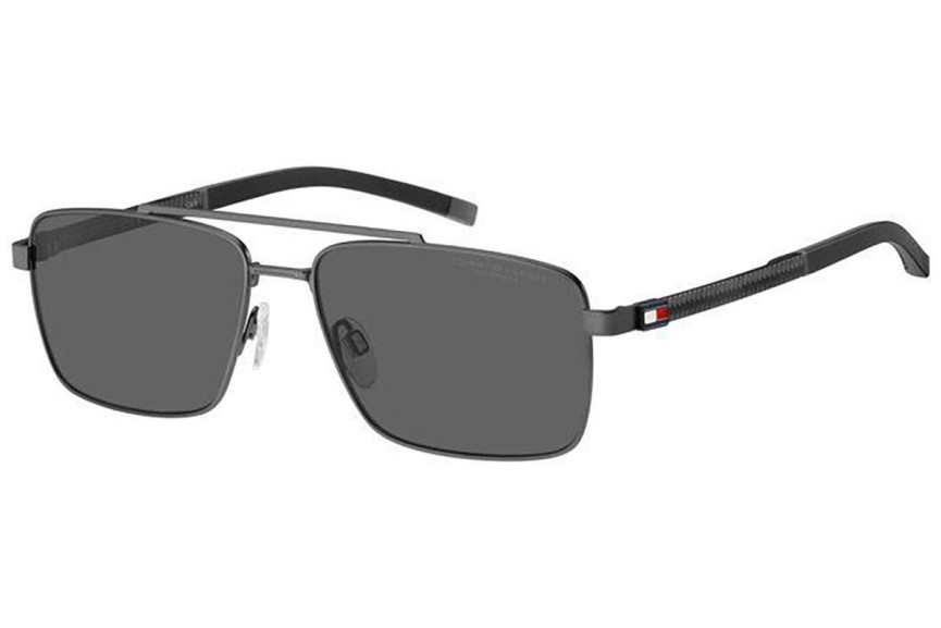 Solglasögon Tommy Hilfiger TH2078/S SVK/M9 Polarized Rektangulära Grå