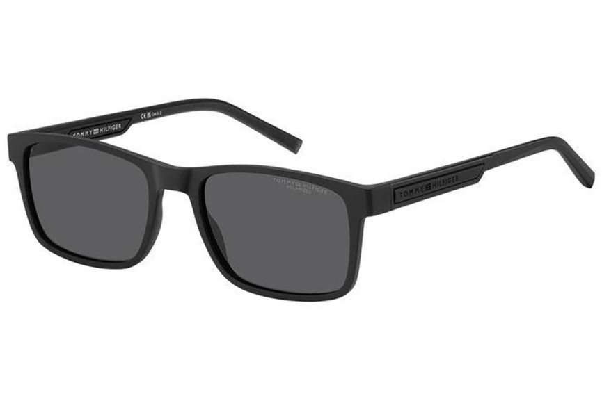 Solglasögon Tommy Hilfiger TH2089/S 003/M9 Polarized Rektangulära Svart