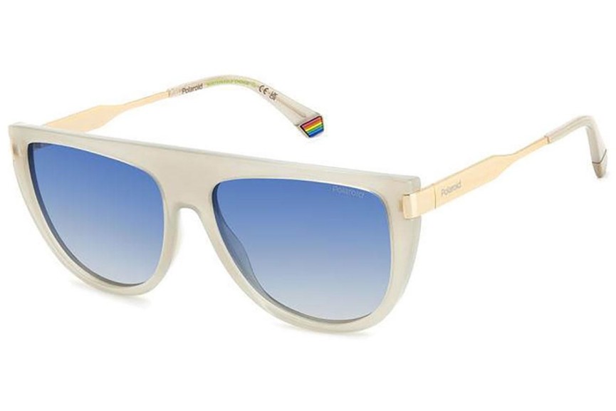 Solglasögon Polaroid PLD6221/S/X 10A/Z7 Polarized Flat Top Beige