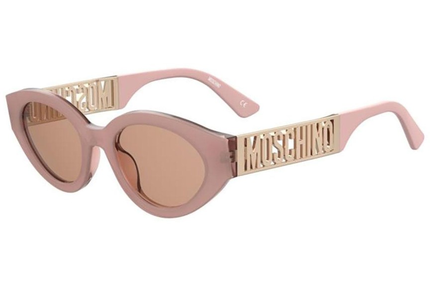 Solglasögon Moschino MOS160/S 35J/2S Oval Rosa