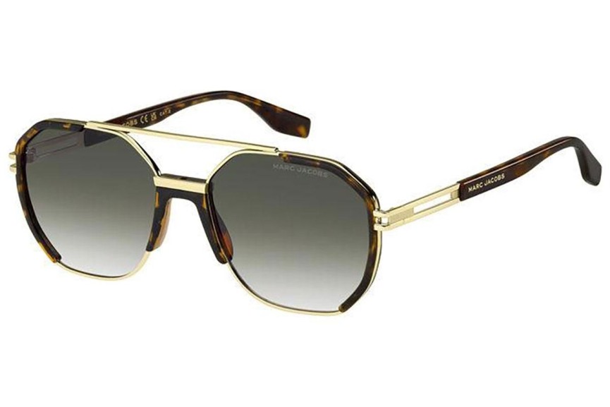 Solglasögon Marc Jacobs MARC749/S 06J/9K Fyrkantig Guld