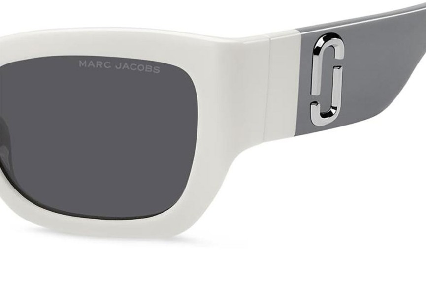 Solglasögon Marc Jacobs MARC723/S SZJ/IR Rektangulära Vit