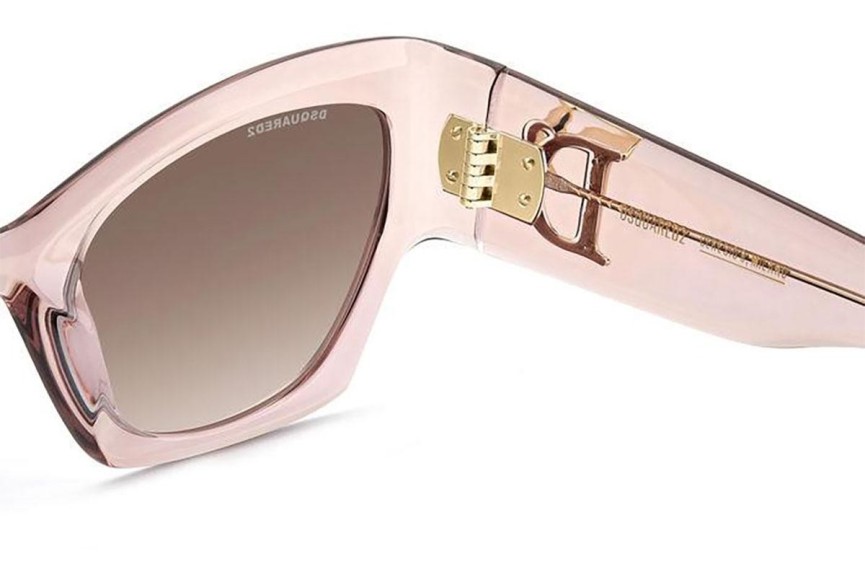 Solglasögon Dsquared2 D20132/S 8XO/HA Cat Eye Rosa