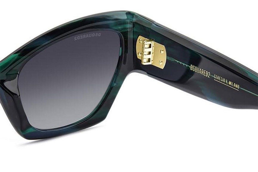 Solglasögon Dsquared2 D20132/S 6AK/9O Cat Eye Grön