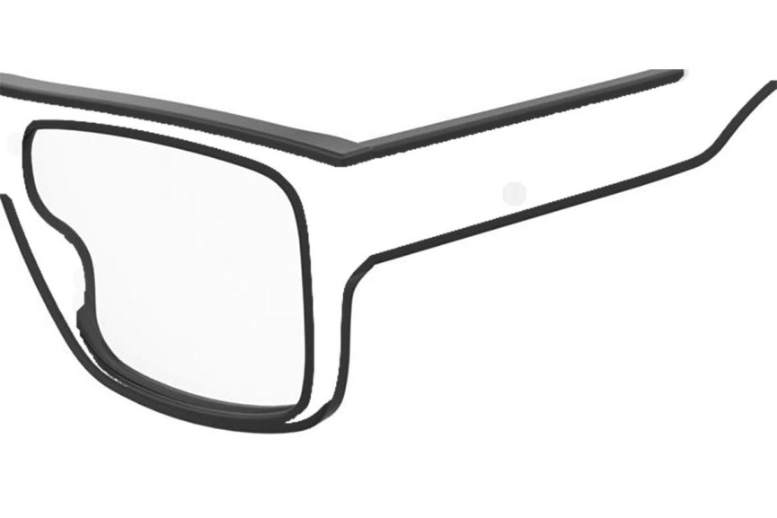 Glasögon Moschino MOS637 003 Flat Top Svart