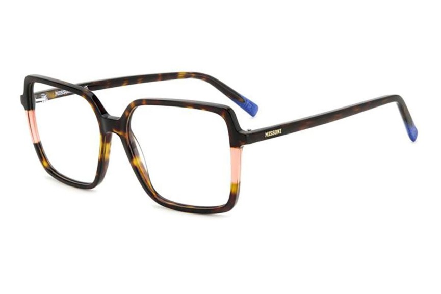 Glasögon Missoni MIS0176 L9G Fyrkantig Havana