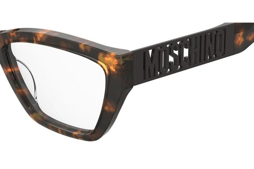 Glasögon Moschino MOS634 086 Rektangulära Havana