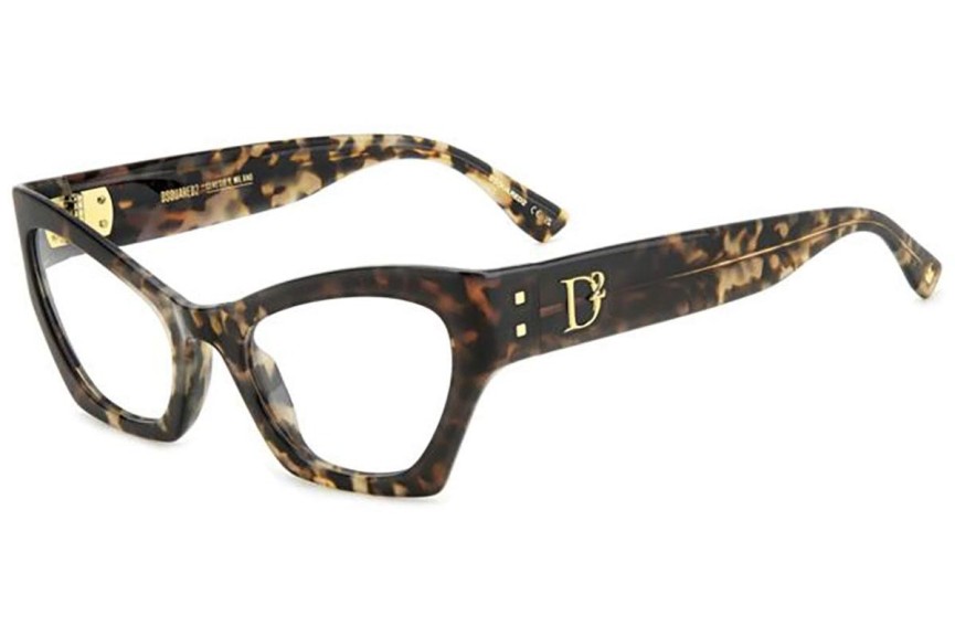 Glasögon Dsquared2 D20133 ACI Cat Eye Havana