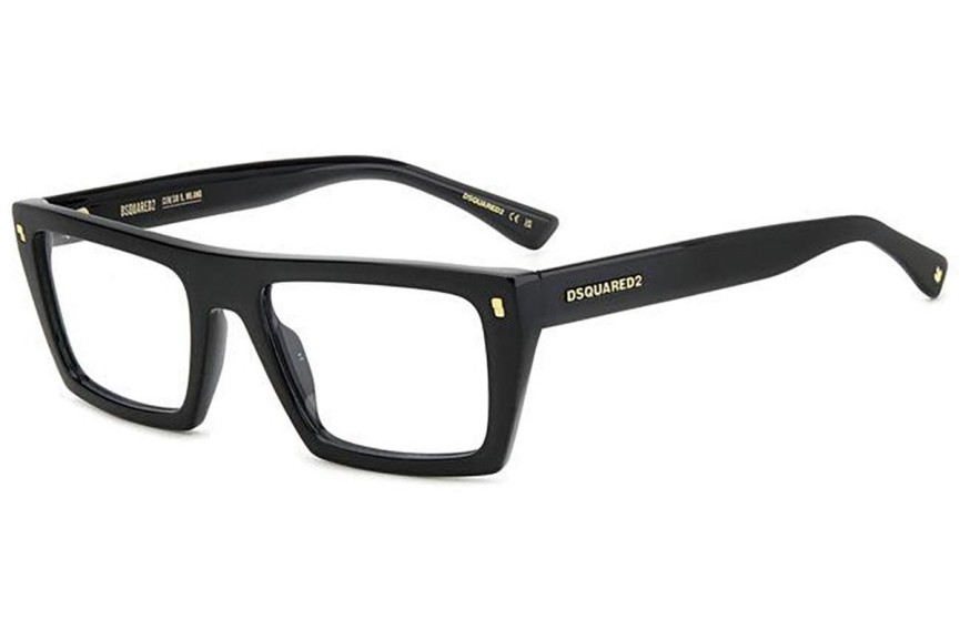 Glasögon Dsquared2 D20130 807 Flat Top Svart