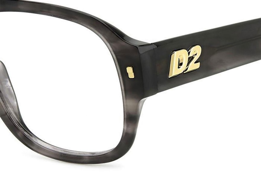 Glasögon Dsquared2 D20125 2W8 Flat Top Grå