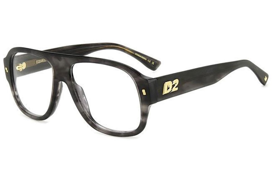 Glasögon Dsquared2 D20125 2W8 Flat Top Grå