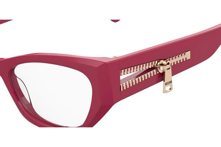 Glasögon Moschino MOS632 C9A Cat Eye Röd