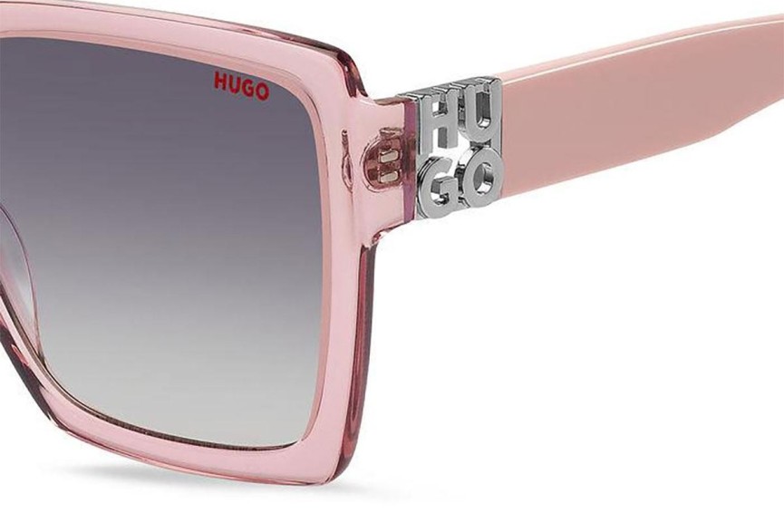 Solglasögon HUGO HG1285/S 35J/9O Fyrkantig Rosa