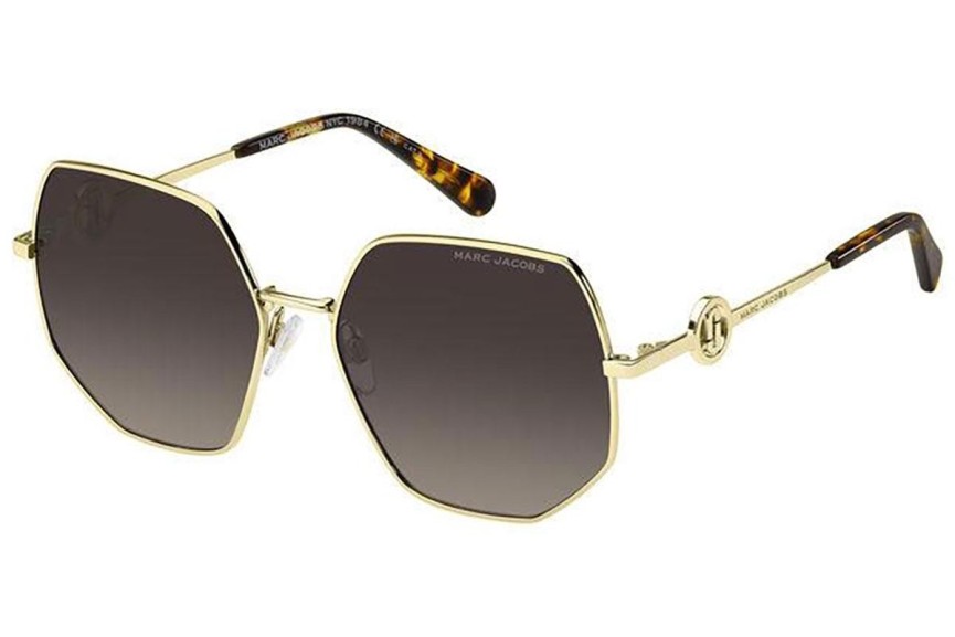 Solglasögon Marc Jacobs MARC730/S 06J/HA Fyrkantig Guld