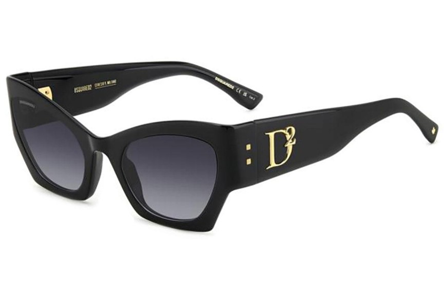 Solglasögon Dsquared2 D20132/S 807/9O Cat Eye Svart