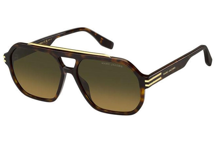 Solglasögon Marc Jacobs MARC753/S 086/SE Fyrkantig Havana