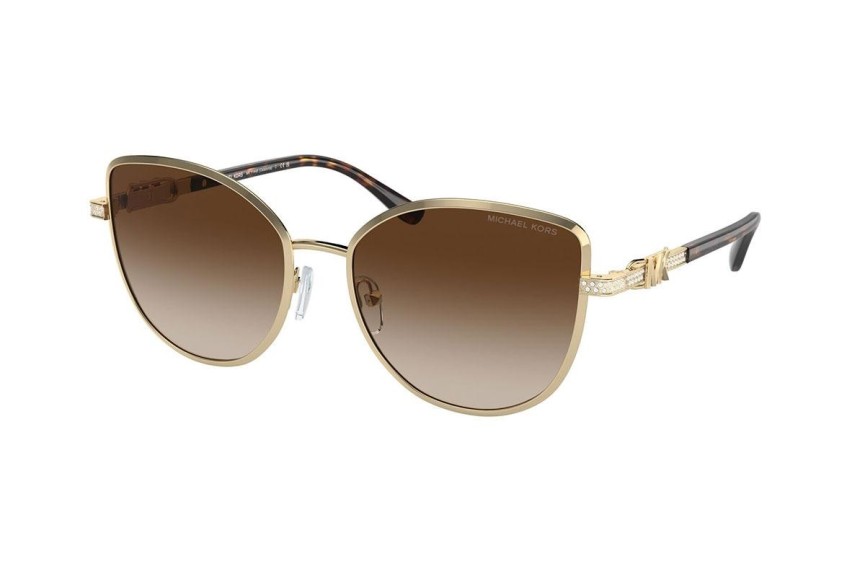 Solglasögon Michael Kors Catalonia MK1144B 101413 Cat Eye Guld