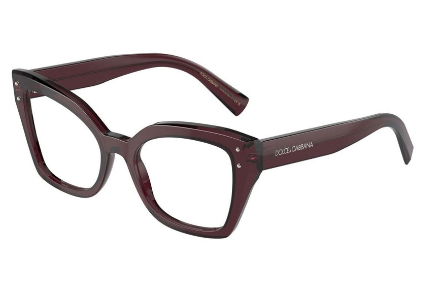 Glasögon Dolce & Gabbana DG3386 3045 Cat Eye Brun