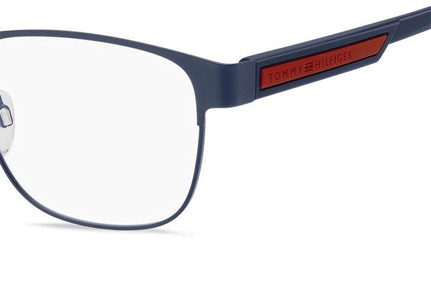 Glasögon Tommy Hilfiger TH2090 WIR Rektangulära Blå