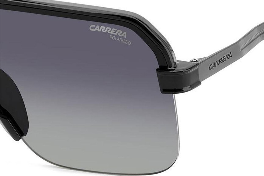 Solglasögon Carrera CARRERA1066/S 807/WJ Polarized Fyrkantig Svart