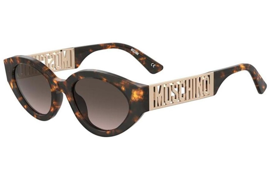 Solglasögon Moschino MOS160/S 086/HA Oval Havana